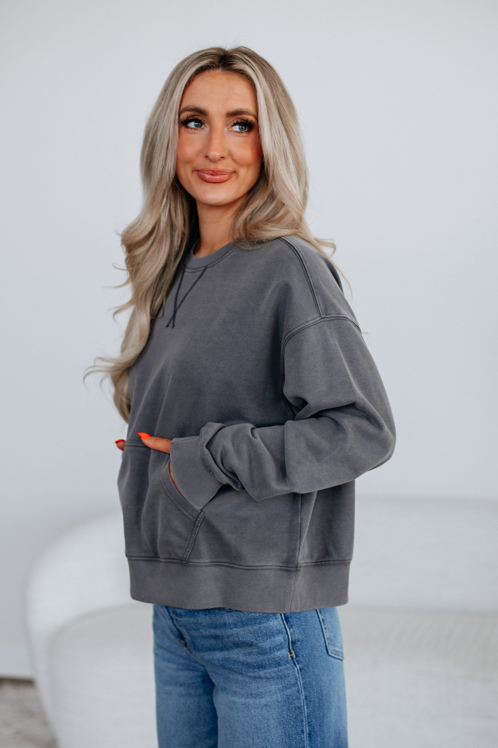 Bayleigh Washed Crewneck - Image 2