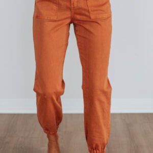 Drea Mica Joggers - Cinnamon
