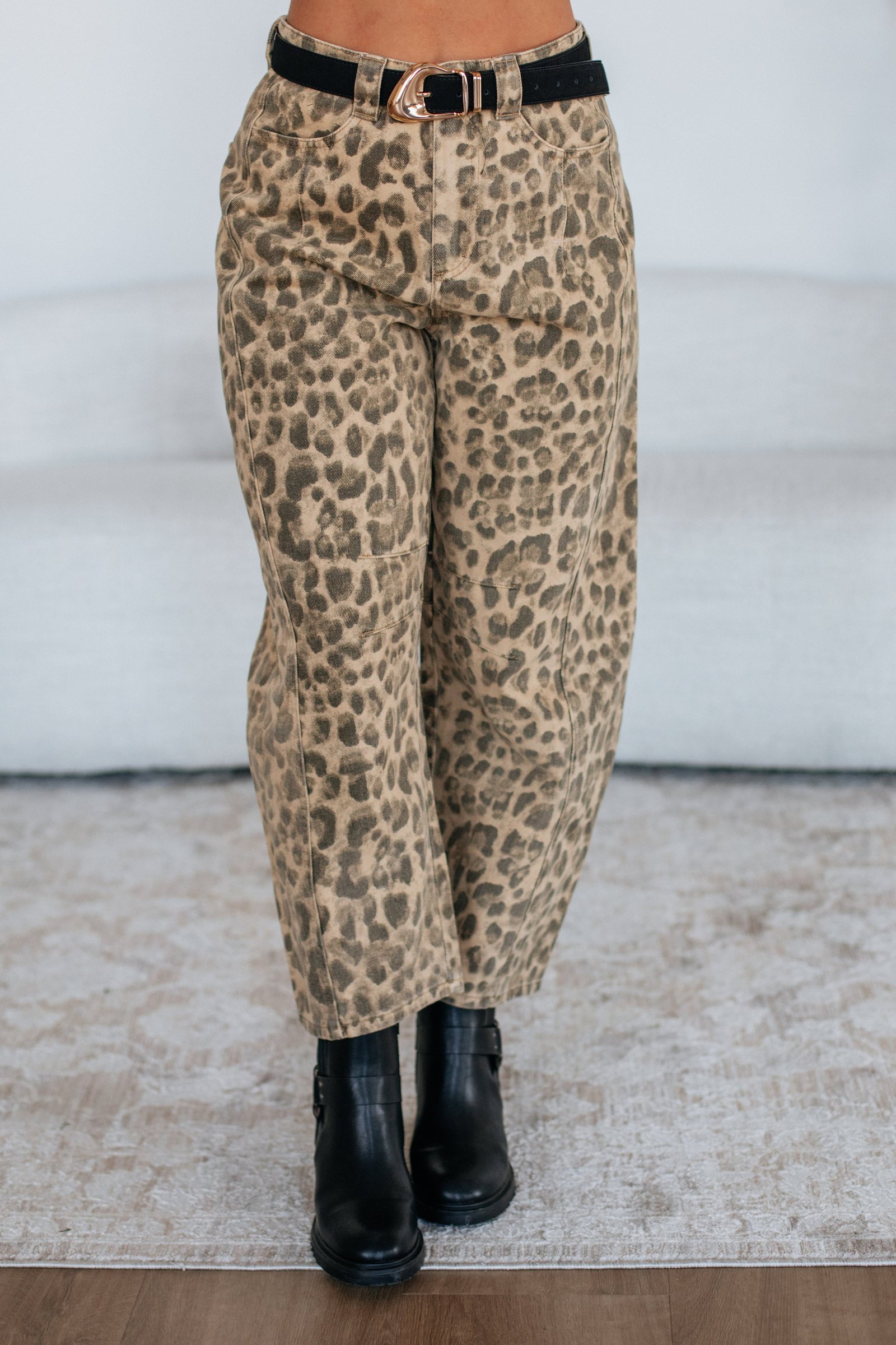 Karina Leopard Pants