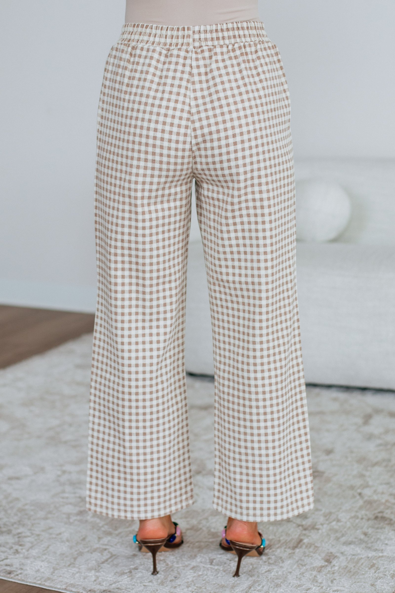 Rehna Gingham Pants - Image 7