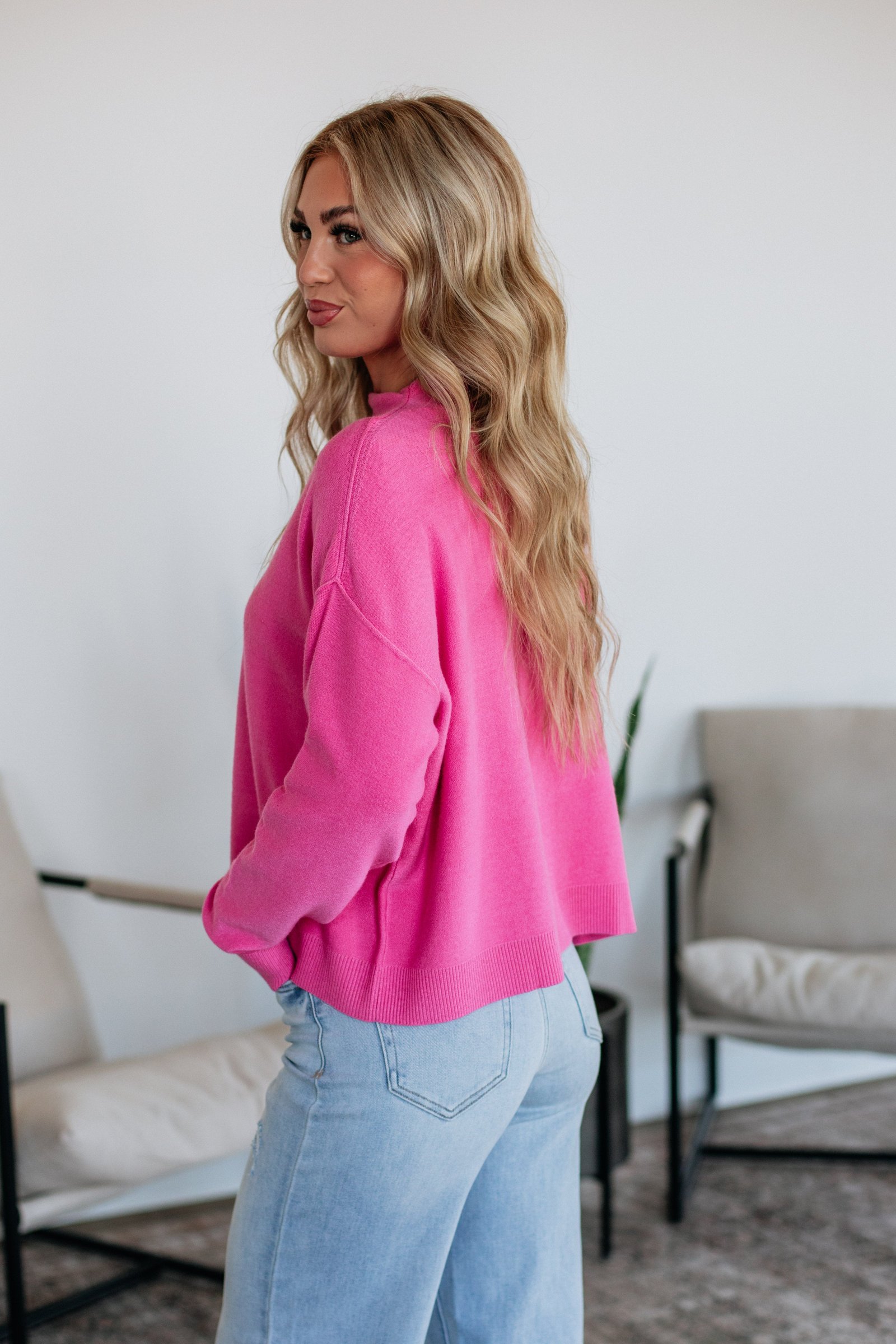 Marci Mock Neck Sweater - Image 5