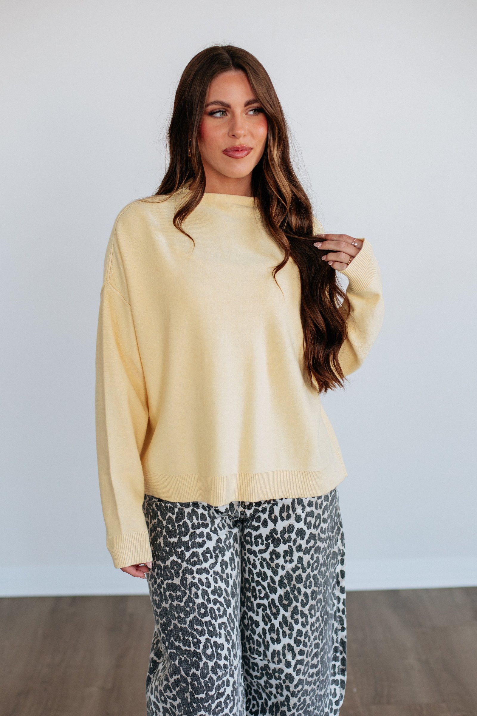 Marci Mock Neck Sweater - Image 9