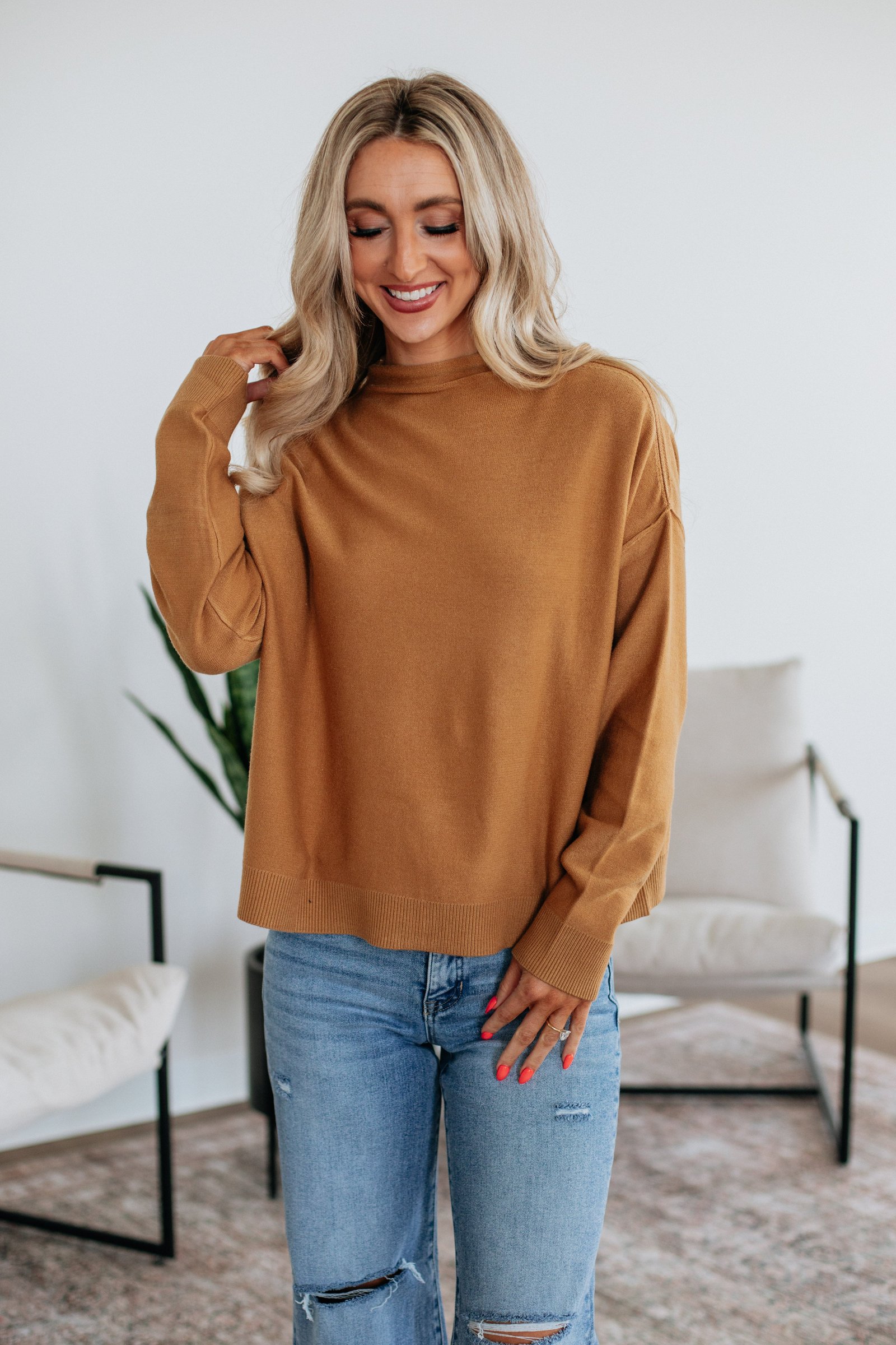 Marci Mock Neck Sweater - Image 14