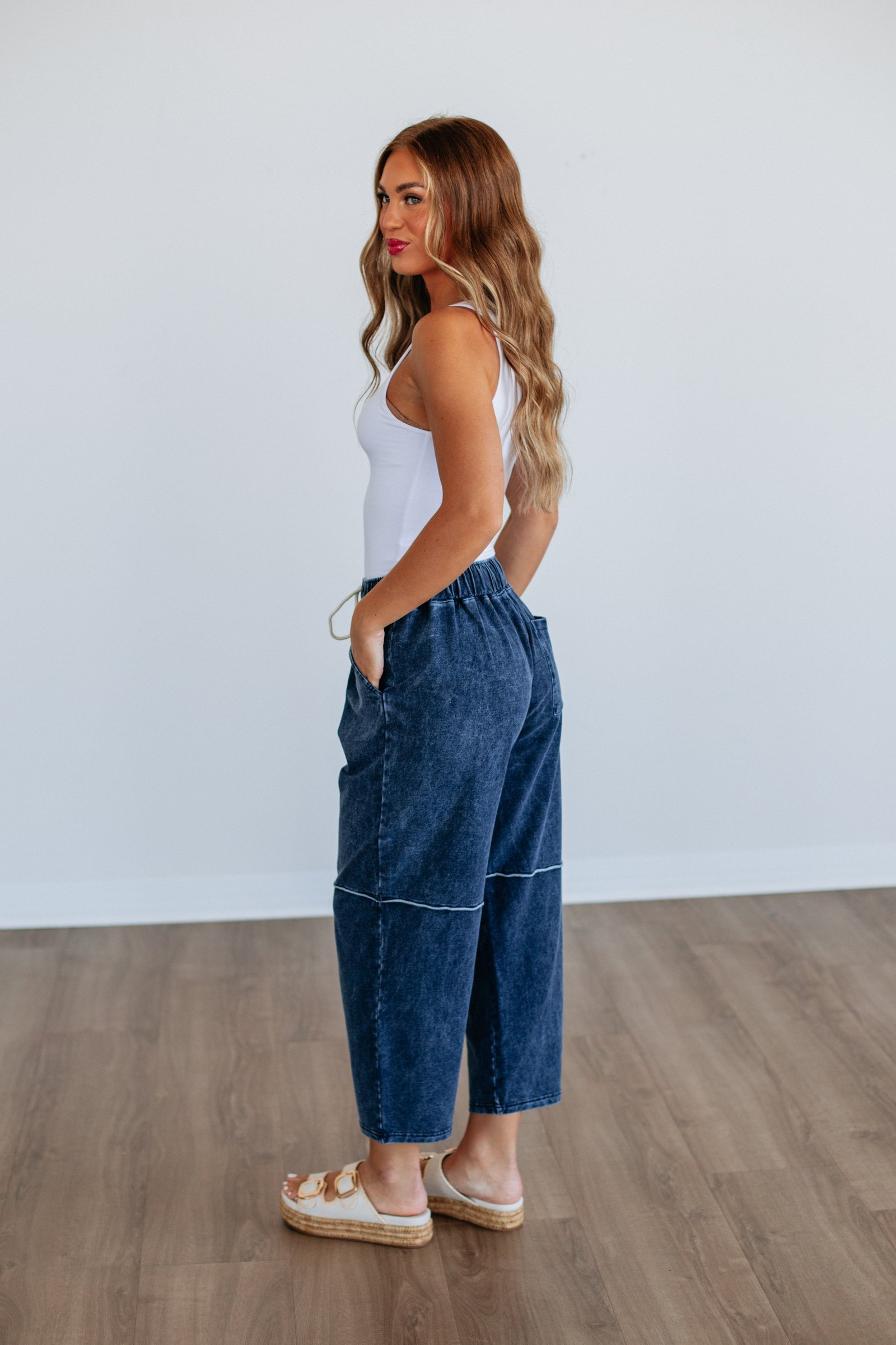 Making Things Right Pants - Navy - Image 2