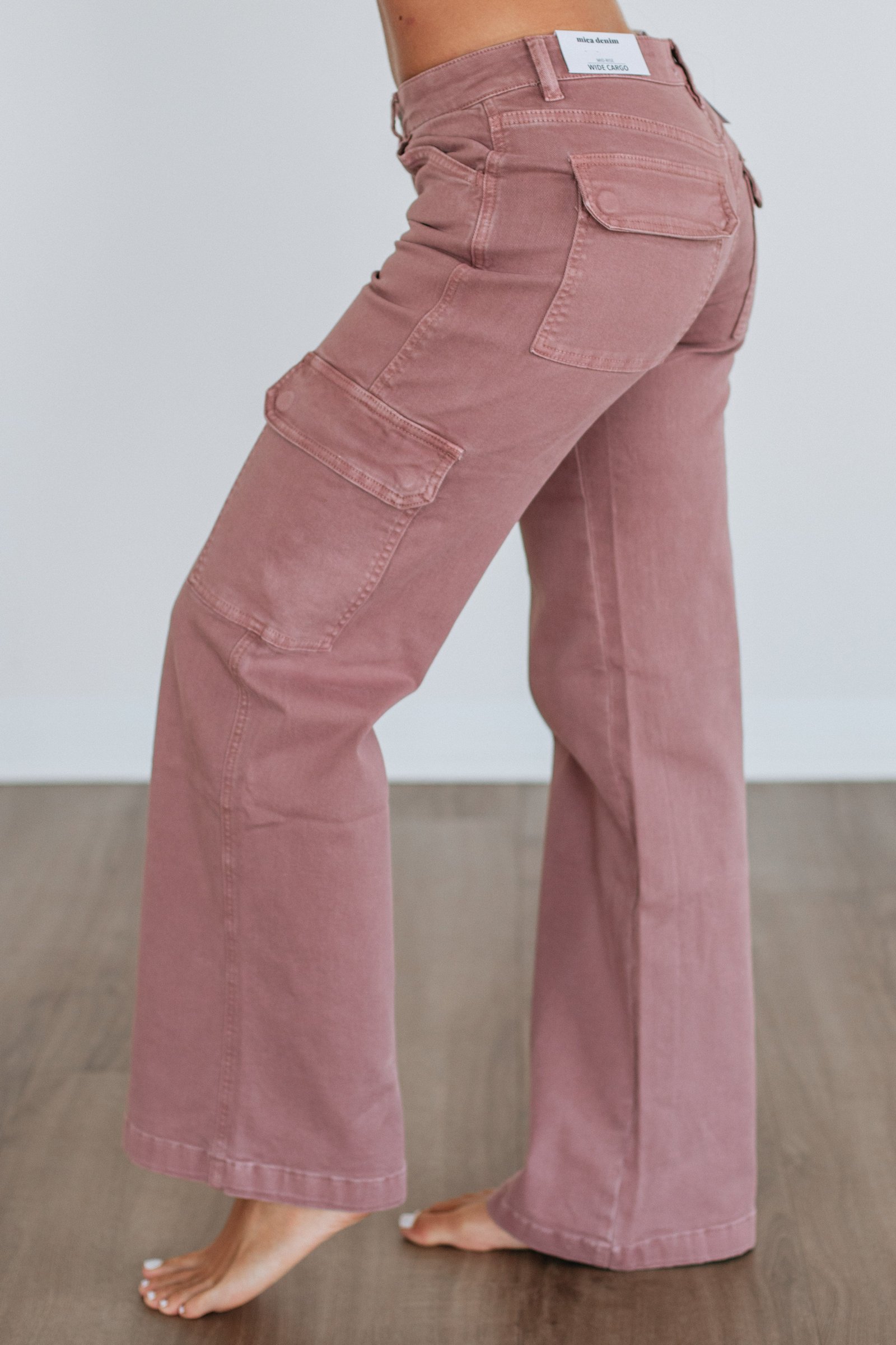 Lucy Mica Cargo Jeans - Image 5