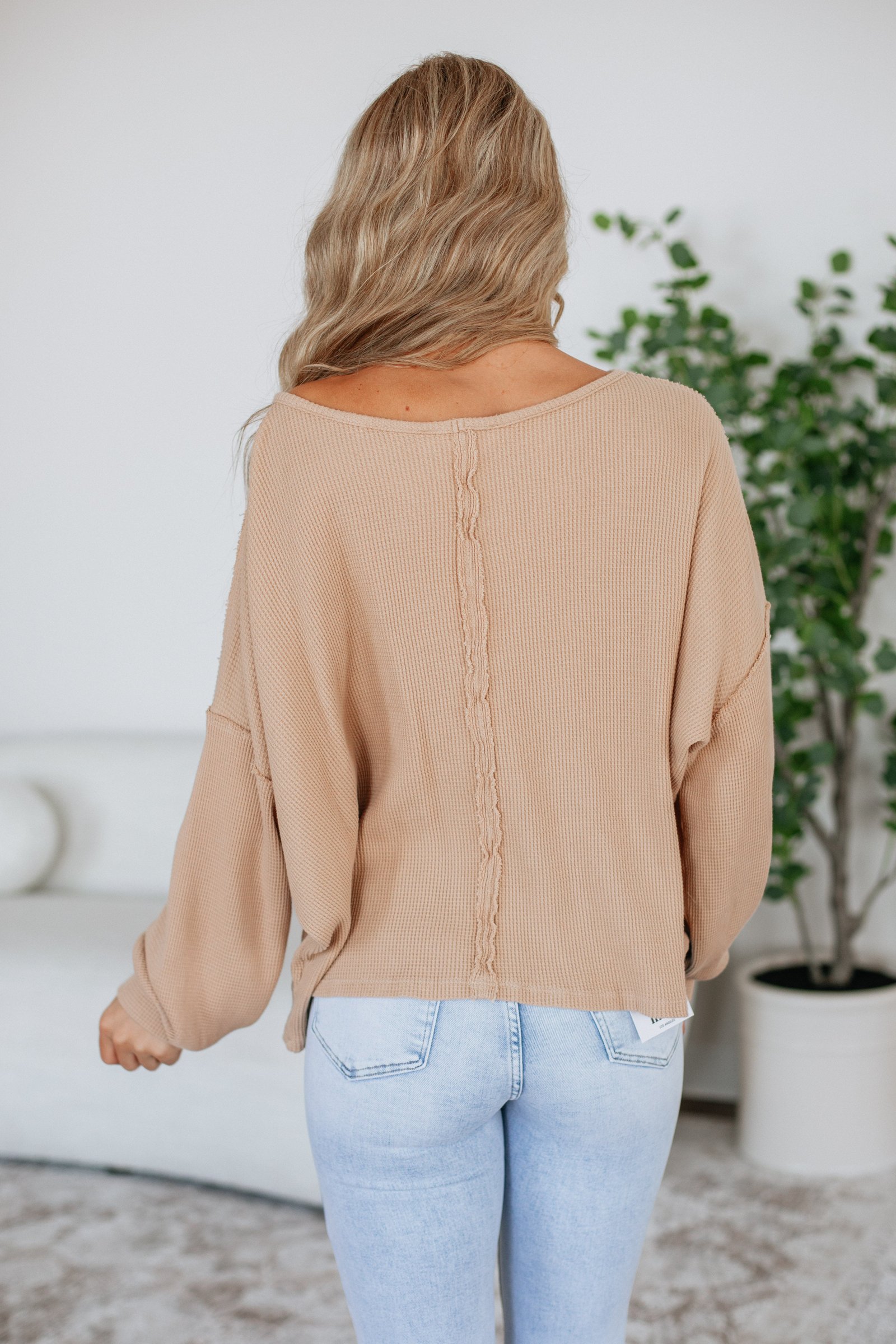 Keara Waffle Knit Pullover - Image 5